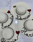 Cappello personalizzato in paglia
