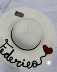 Cappello personalizzato in paglia