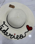 Cappello personalizzato in paglia