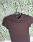 Maglia crop lumina