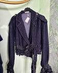 Trench in Jeans
