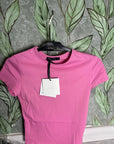 Maglia crop lumina