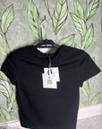 Maglia crop lumina