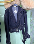Trench in Jeans