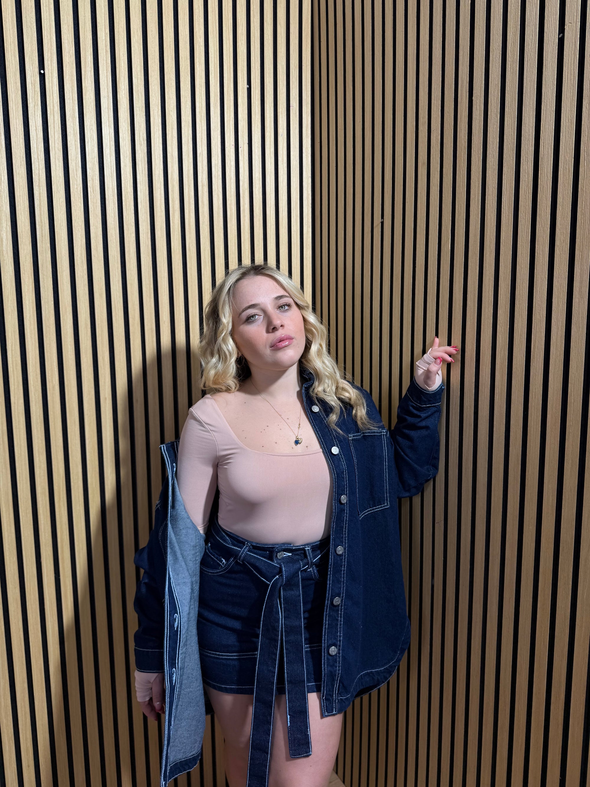 Cordinato denim GIACCA